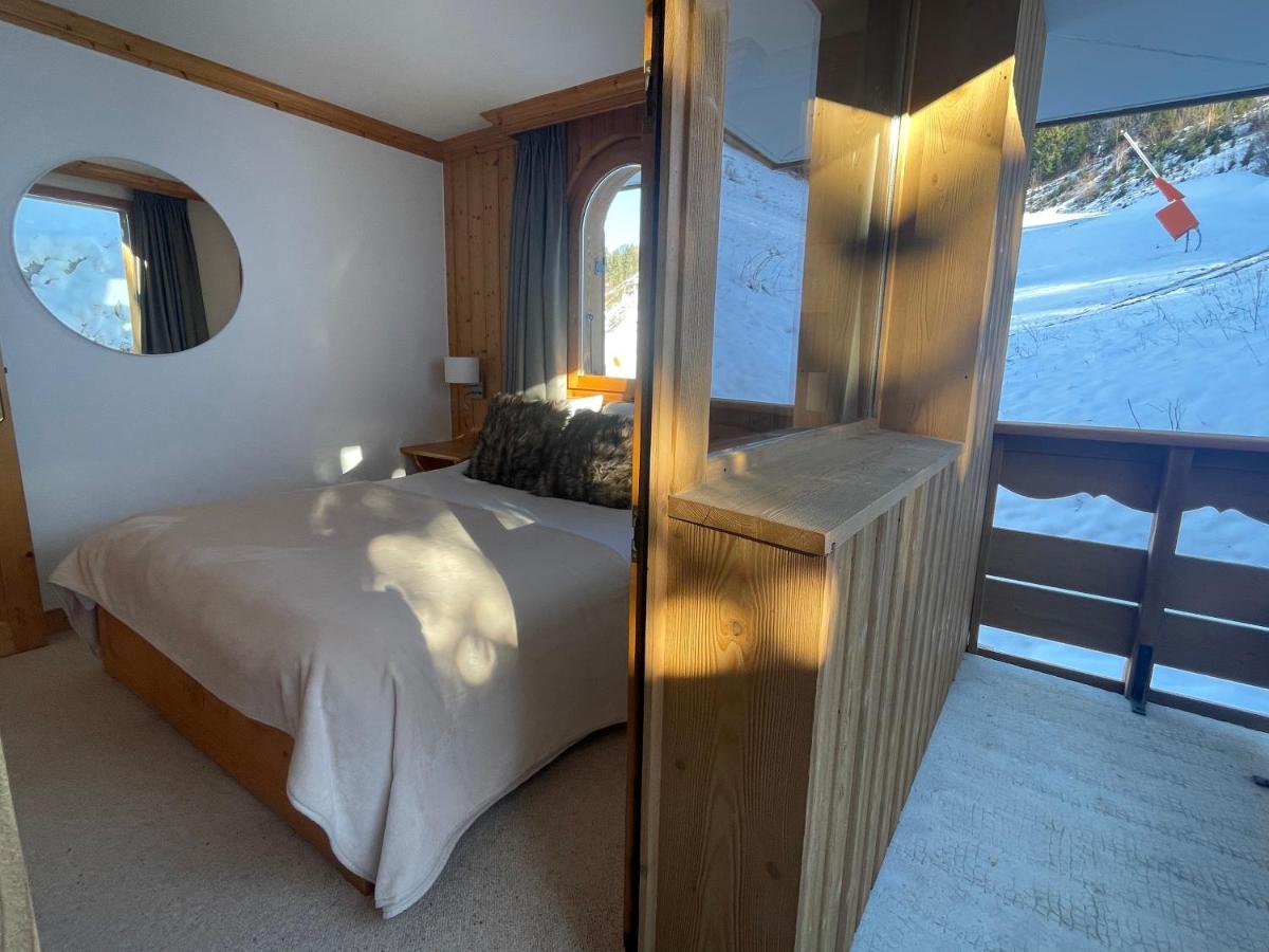 Meribel Centre La Chaudanne, Real Ski In And Out, 3 Bedrooms 2 Bathrooms Newly Renovated, Chalet L'Eperviere Ngoại thất bức ảnh