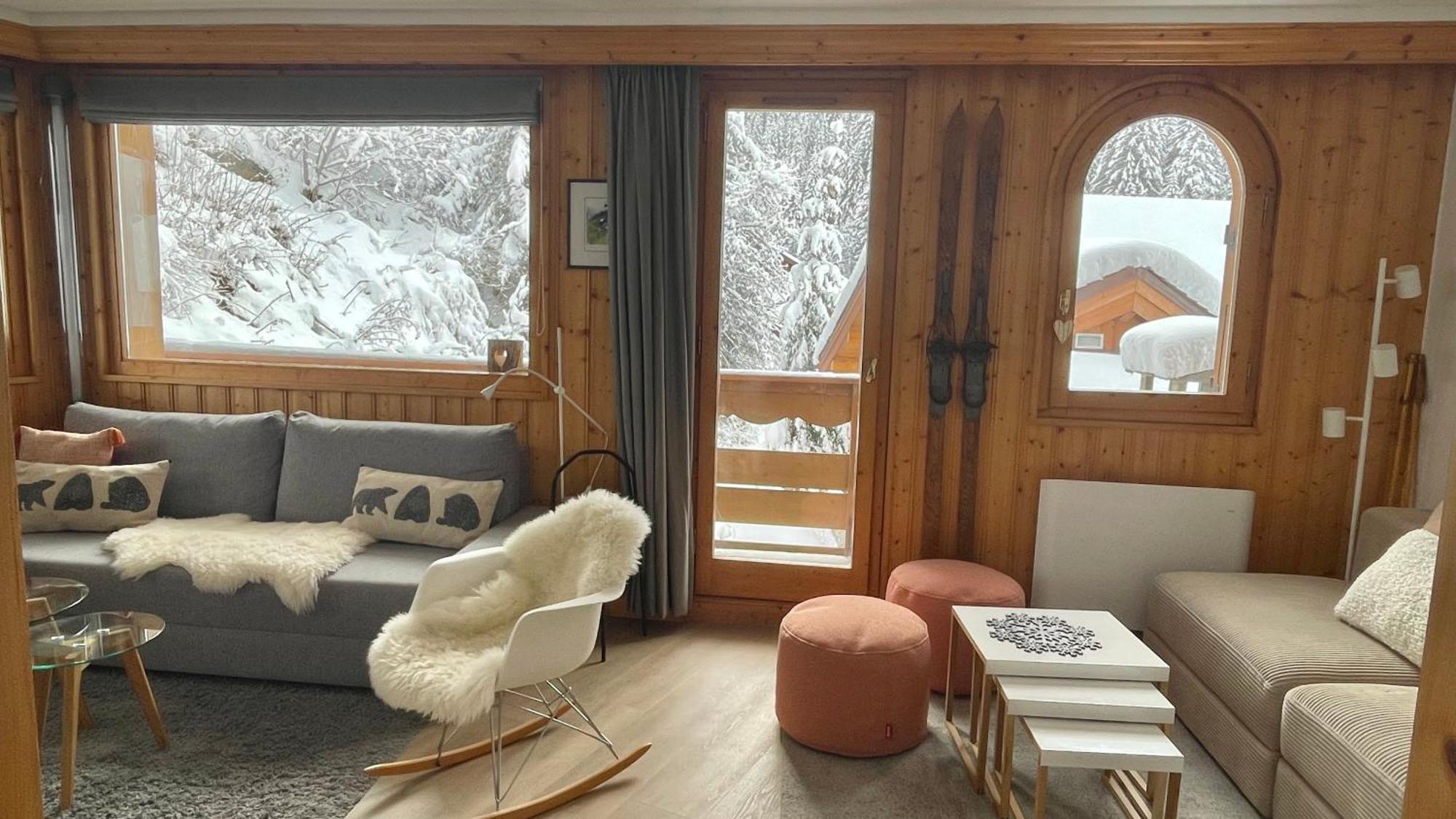 Meribel Centre La Chaudanne, Real Ski In And Out, 3 Bedrooms 2 Bathrooms Newly Renovated, Chalet L'Eperviere Ngoại thất bức ảnh